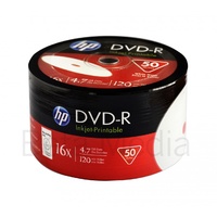 HP DVD-R 16x Full Hub Printable blank discs