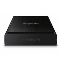 Simplecom USB 3.0 to 3.5" SATA Hard Drive HDD Case Enclosure SATA3 UASP Full Aluminium - SE328