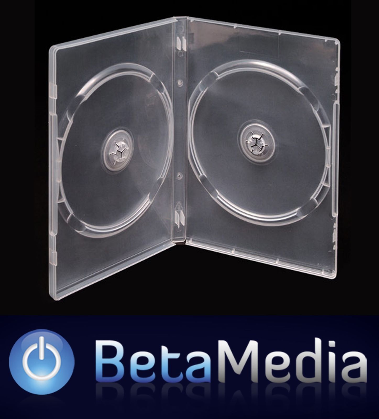 5 x Double Clear 14mm Quality CD / DVD Cover Cases Standard Size DVD case eBay