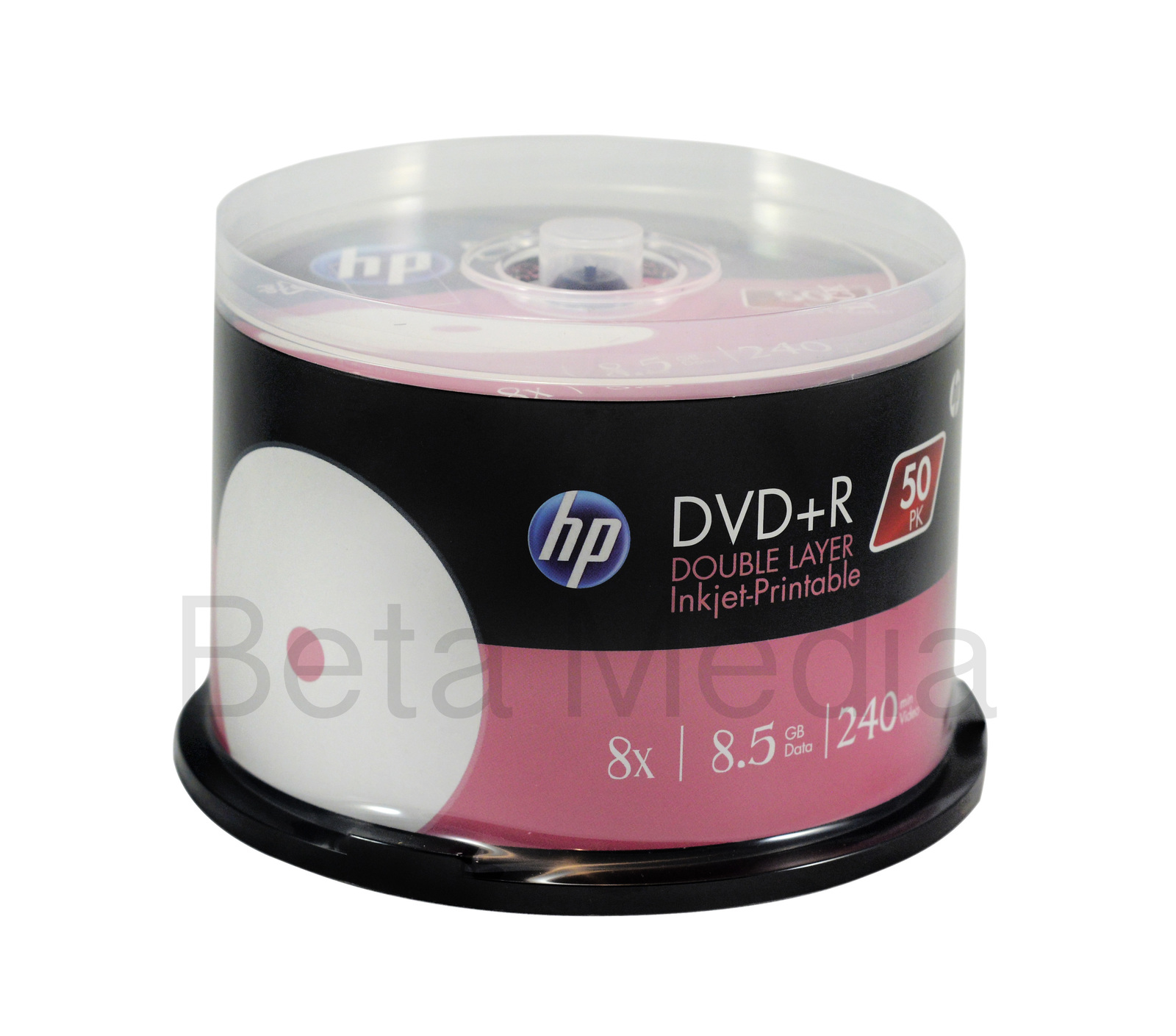 HP DVD+R Dual Layer 8x blank discs