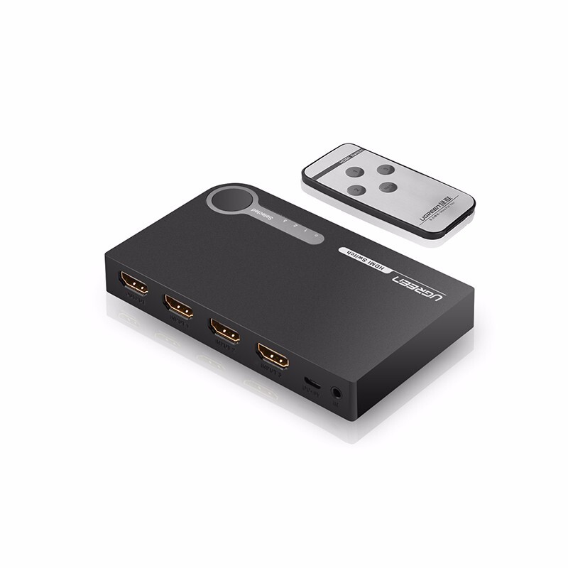 UGREEN Switch 4K 3 x 1 with Remote Control