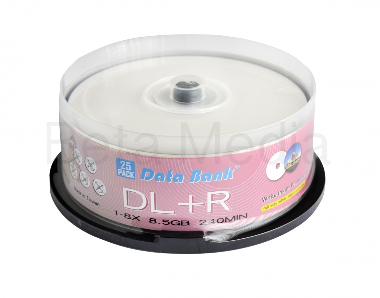 data bank dvd r dual layer 8x blank discs blank dvd size