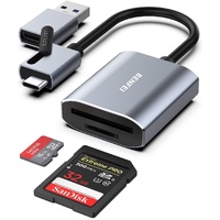 BENFEI USB-C + USB-A to SD / TF Card Reader - 000271GY