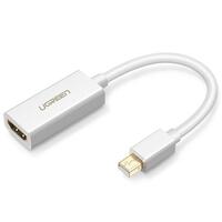 Mini DisplayPort DP To HDMI Female Adapter GOLD PLATED PC Laptop Apple Macbook White - 10460