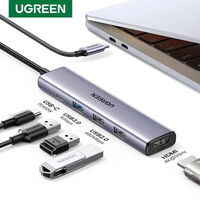 Ugreen 5-in-1 USB-C Hub with 4K HDMI, 100W Power Delivery - 15495