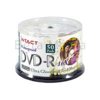 Intact Ultra Glossy Waterproof DVD 16X blank discs