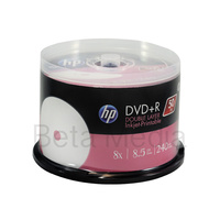 HP DVD+R Dual Layer 8x blank discs