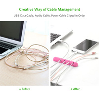 UGreen Cable Organiser (2 pack) - Pink