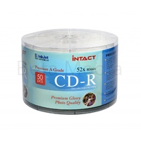 Intact Photo Glossy CD-R 52X blank discs