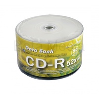 Data Bank CD-R 52X blank discs