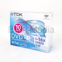 TDK DVD-R Archival quality in Jewel case