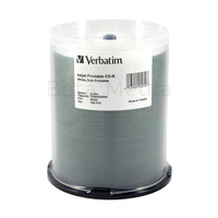 Verbatim Printable CD-R 52x blank discs