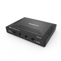 Simplecom CM340 Mechanical 4 Way 4K UHD HDMI Switch Box