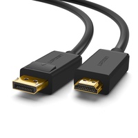 DisplayPort DP to HDMI Cable Male to Male GOLD PLATED Full 4K UHD