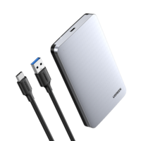 Ugreen USB C 2.5" Hard Drive Enclosure Aluminium - 70498