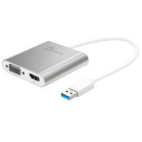 J5Create JUA360 USB 3.0 to HDMI & VGA Multi-Monitor Graphics Adapter