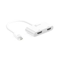 J5create Mini DisplayPort (MPD) to Dual HDMI Adapter - JDA156