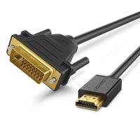 Ugreen HDMI to DVI-D 24+1 Pin GOLD PLATED Cable HDTV PC Monitor BluRay PS3 Xbox 360 TV