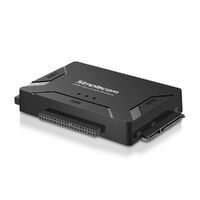Simplecom USB 3.0 to 2.5", 3.5", 5.25" SATA IDE Adapter with Power Supply - SA492