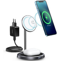 Choetech 2 in 1 Magnetic Fast Wireless iphone Charger - T575-F