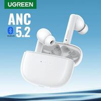 Ugreen HiTune T3 Active Noise Cancelling Wireless Earbuds (White) - 90206