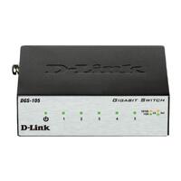 D-Link 5-Port Gigabit Desktop Switch in Metal Housing - DGS-105