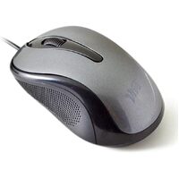 CLiPtec Viva 1000DPI Silent Optical USB Mouse Grey - RZS961-GY