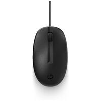 HP Wired 128 USB Laser Mouse Black - 265D9AA