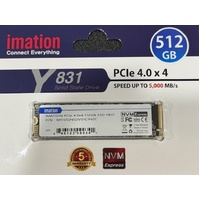 Imation Y831 512GB NVMe SSD M.2 Gen4x4 PCIe 4.0 Solid State Drive